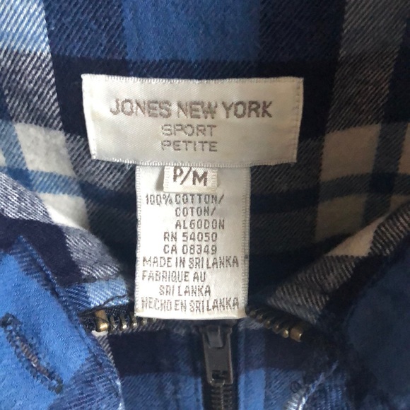 Jones of New York Flannel Shirt - Picture 4 of 8